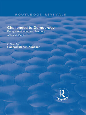 cover image of Challenges to Democracy